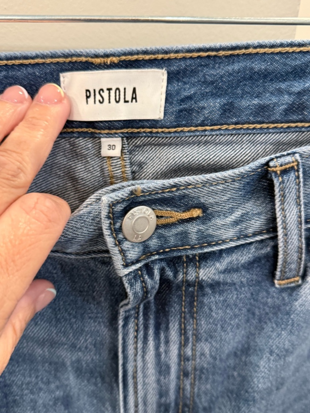 pistola boyfriend Donny rolled jeans from Evereve